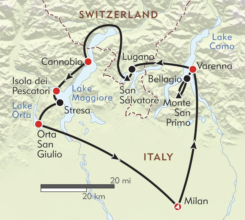 ਨਕਸ਼ਾ ਦੇ ਮਿਲਣ lakes