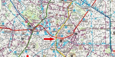 ਮਿਲਣ navigli ਨਕਸ਼ਾ